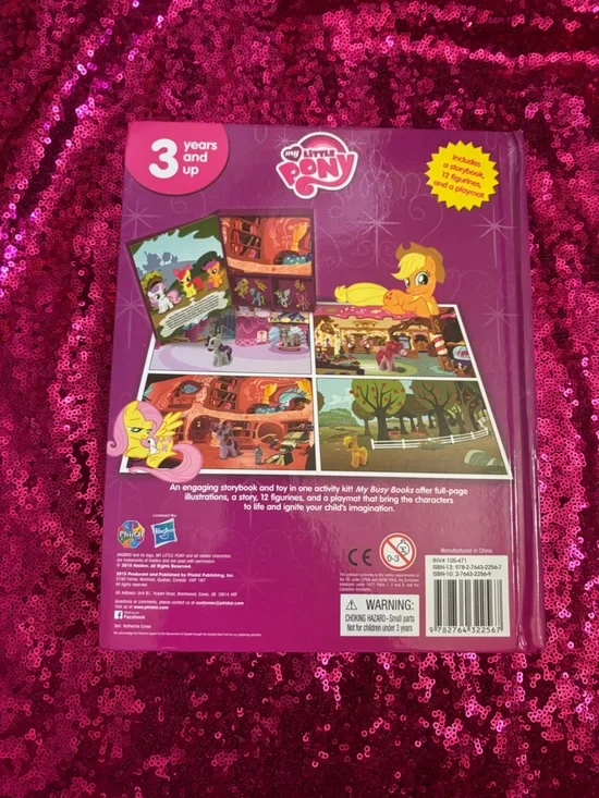 Vintage My Little Pony Busy Book With All Pieces! - Picture 4 of 5